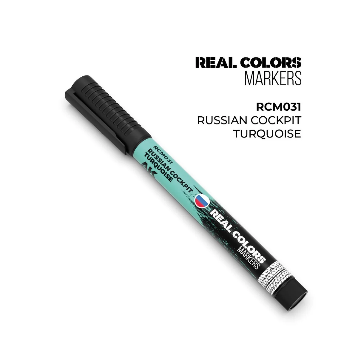 Real Colors Markers: RUSSIAN COCKPIT TORQUOISE - AK Interactive RCM031