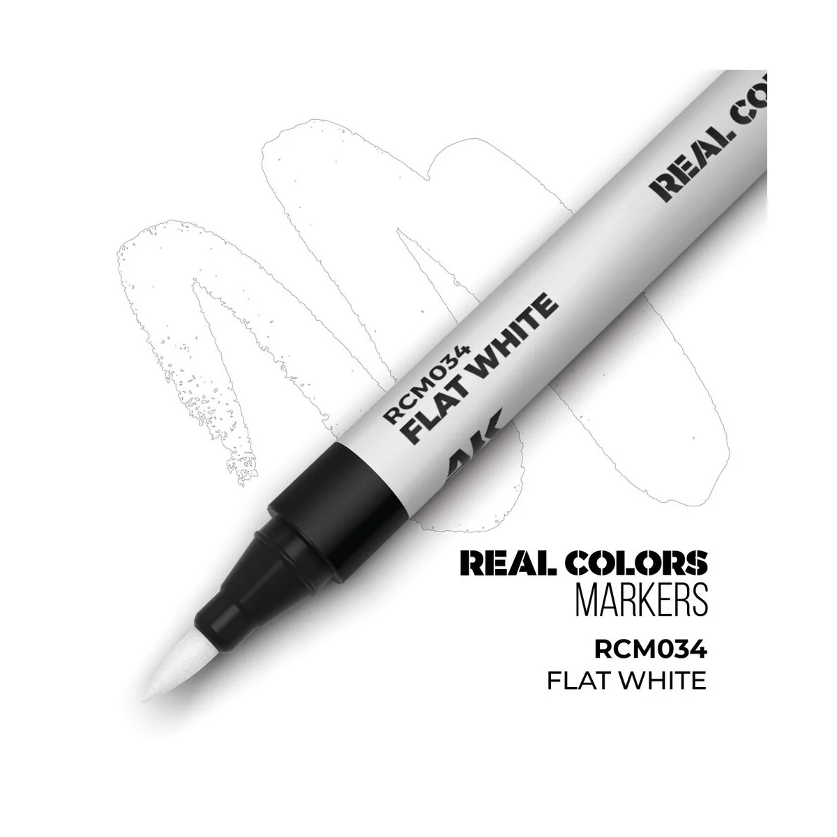 FLAT WHITE - AK Interactive RCM034
