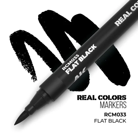 FLAT BLACK - AK Interactive RCM033
