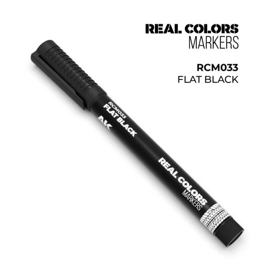 FLAT BLACK - AK Interactive RCM033