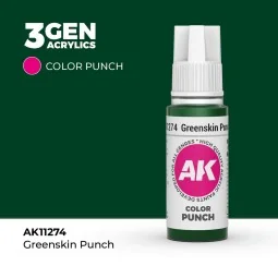 Greenskin Punch COLOR PUNCH 17 ml - AK Interactive AK11274 2