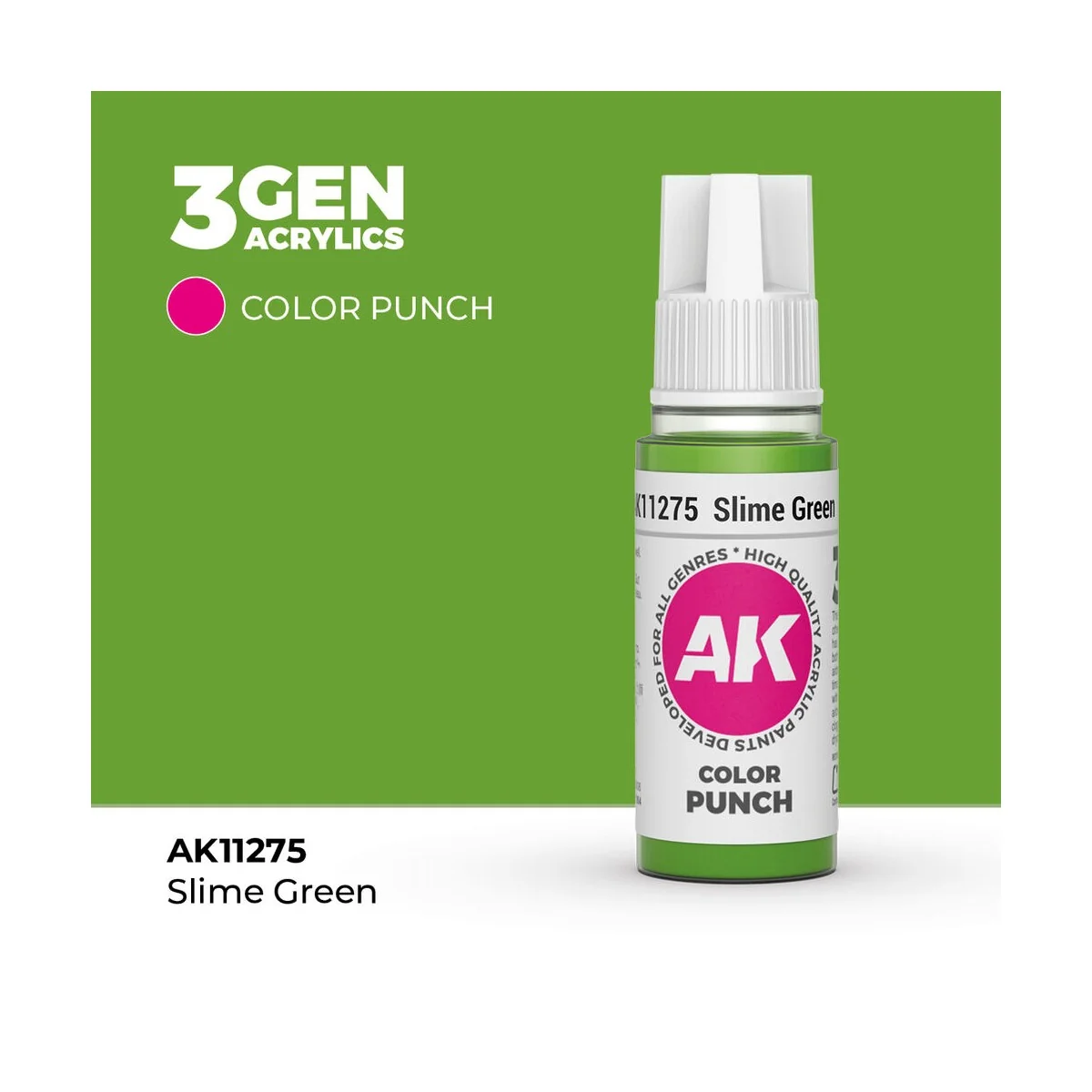 Slime green COLOR PUNCH 17 ml - AK Interactive AK11275