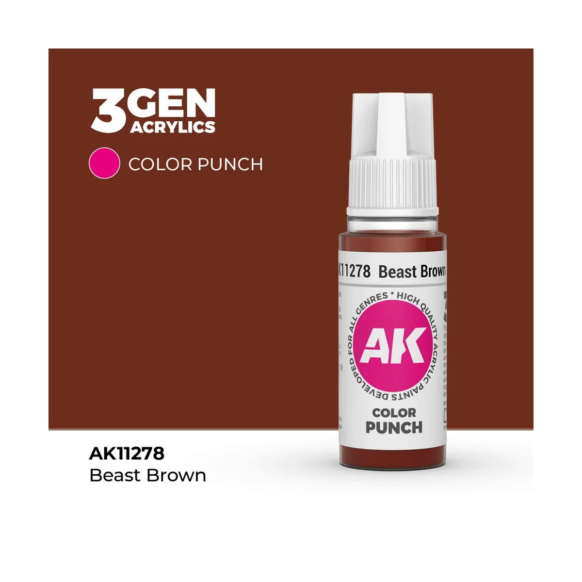 Beast Brown COLOR PUNCH 17 ml - AK Interactive AK11278