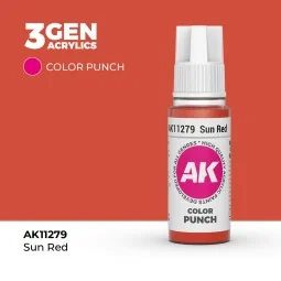 Sun Red COLOR PUNCH 17 ml - AK Interactive AK11279 2