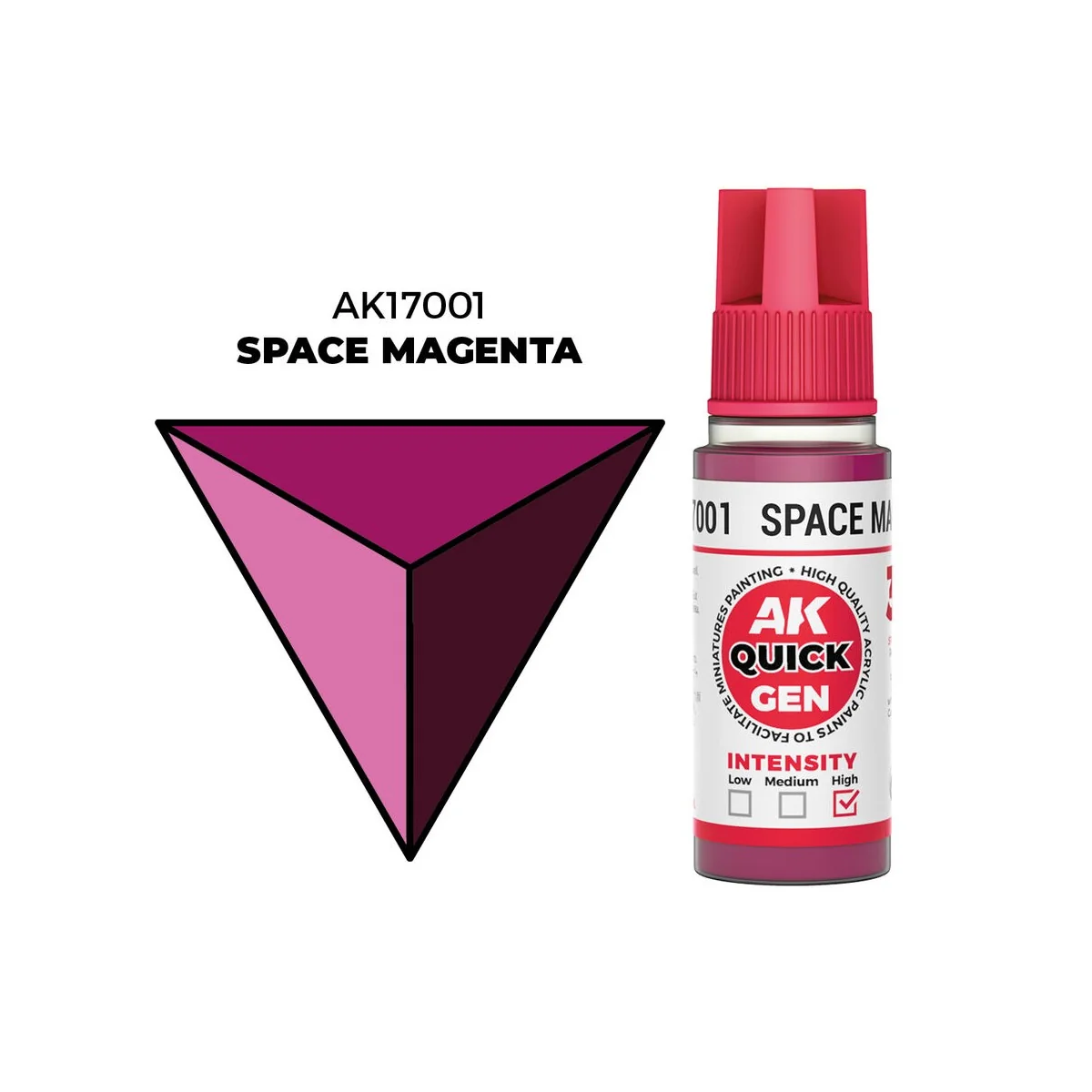 SPACE MAGENTA 18 ml - QUICK GEN - AK Interactive AK17001