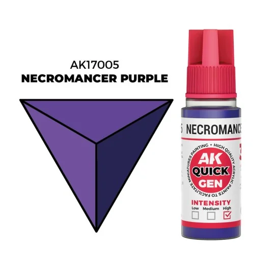 NECROMANCER PURPLE 18 ml - QUICK GEN - AK Interactive AK17005