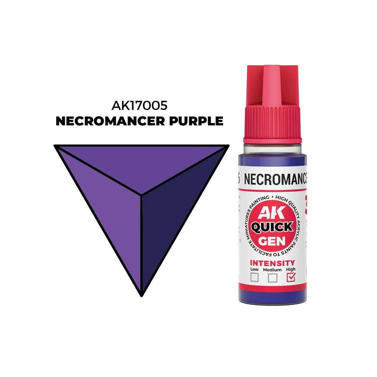 NECROMANCER PURPLE 18 ml - QUICK GEN - AK Interactive AK17005