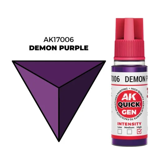 DEMON PURPLE 18 ml - QUICK GEN - AK Interactive AK17006