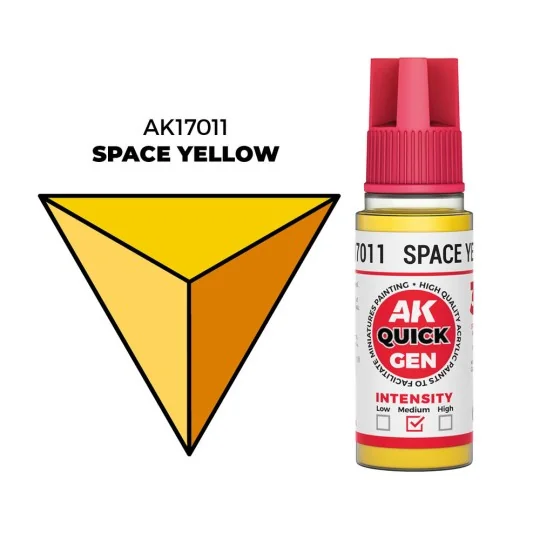 SPACE YELLOW 18 ml - QUICK GEN - AK Interactive AK17011