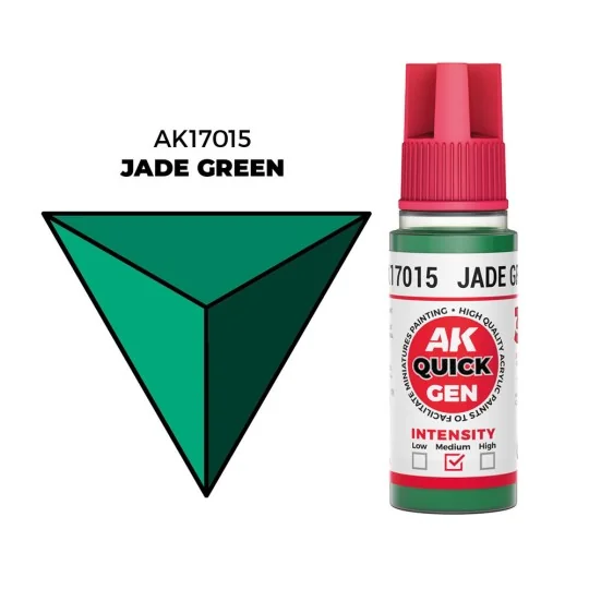 JADE GREEN 18 ml - QUICK GEN - AK Interactive AK17015