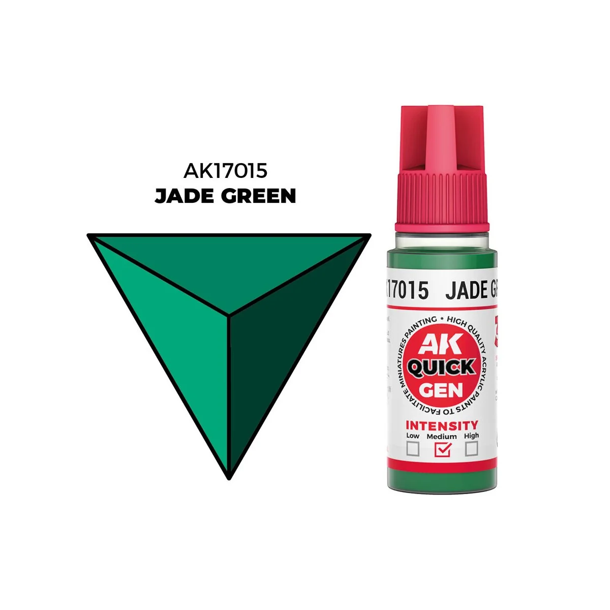JADE GREEN 18 ml - QUICK GEN - AK Interactive AK17015