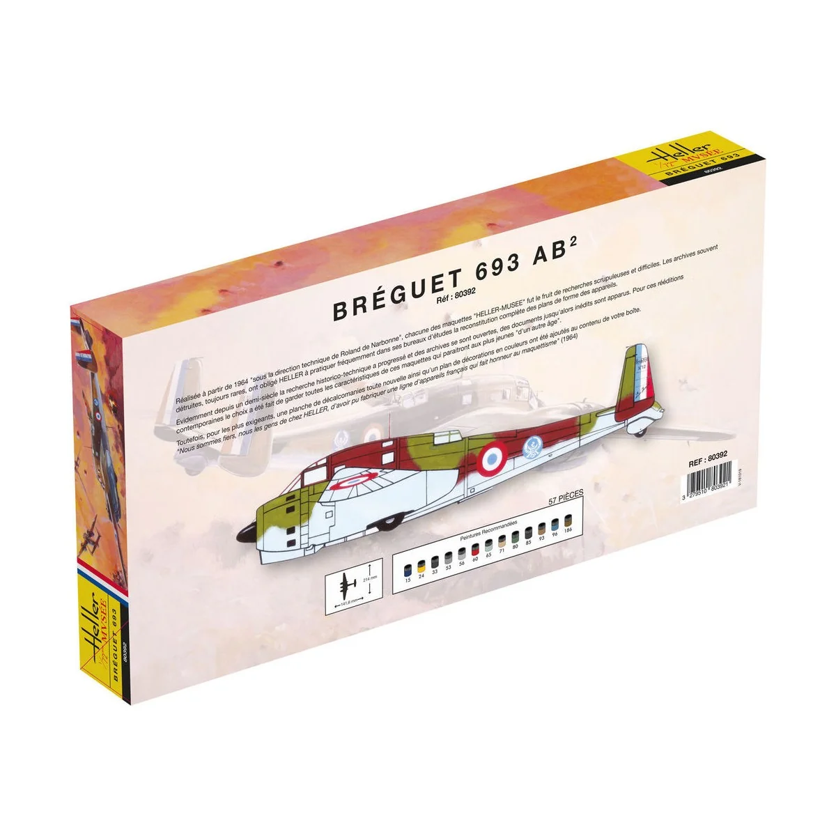 Breguet 693/2 - Heller Museum - Heller 80392