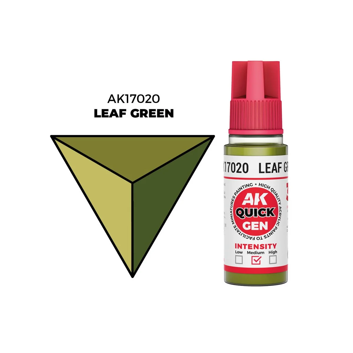 LEAF GREEN 18 ml - QUICK GEN - AK Interactive AK17020