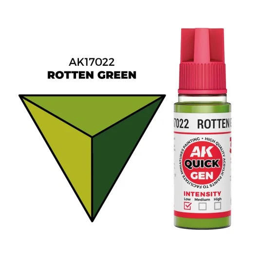 ROTTEN GREEN 18 ml - QUICK GEN - AK Interactive AK17022