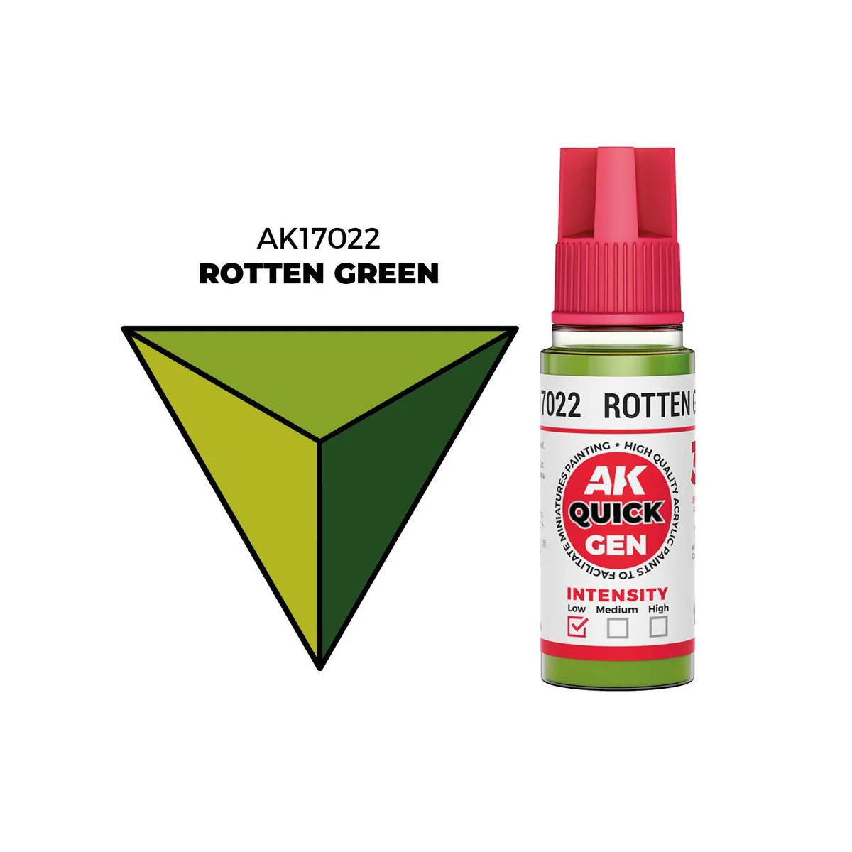 ROTTEN GREEN 18 ml - QUICK GEN - AK Interactive AK17022