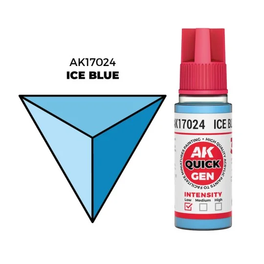 ICE BLUE 18 ml - QUICK GEN - AK Interactive AK17024