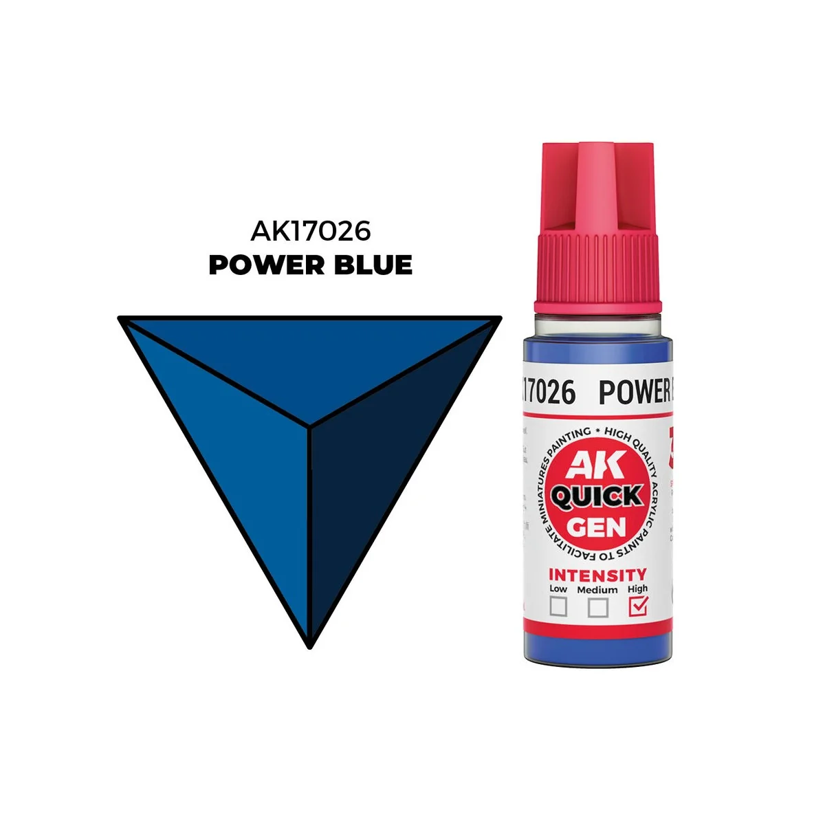 POWER BLUE 18 ml - QUICK GEN - AK Interactive AK17026