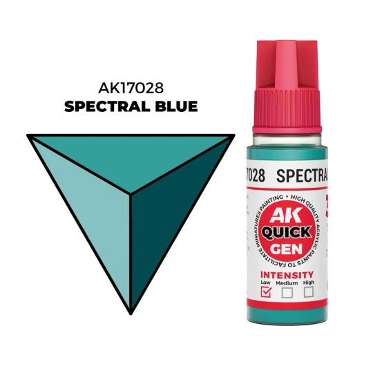 SPECTRAL BLUE 18 ml - QUICK GEN - AK Interactive AK17028