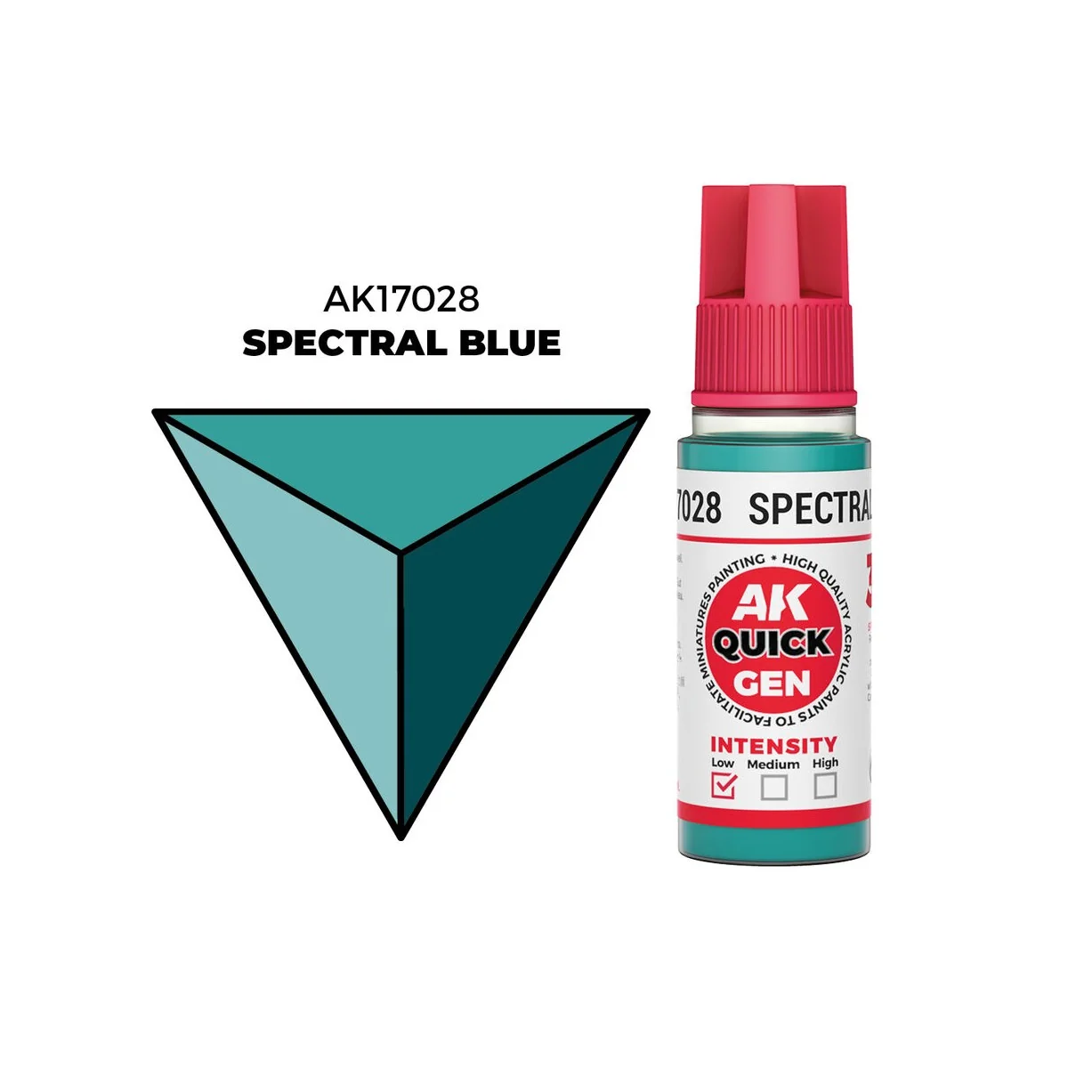 SPECTRAL BLUE 18 ml - QUICK GEN - AK Interactive AK17028