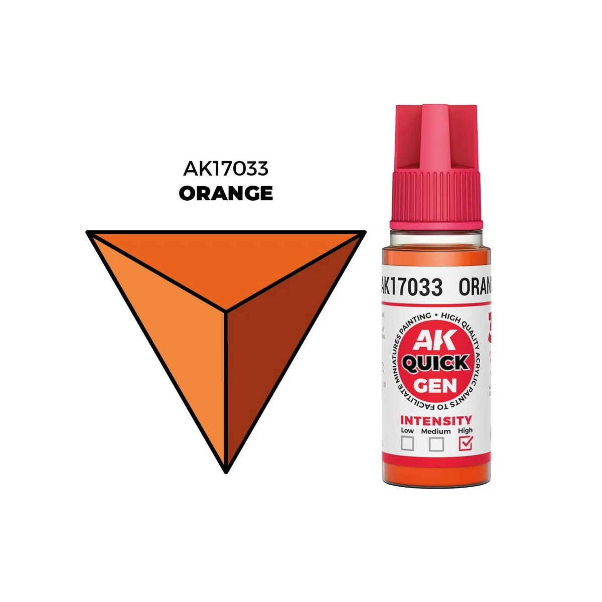 ORANGE 18 ml - QUICK GEN - AK Interactive AK17033