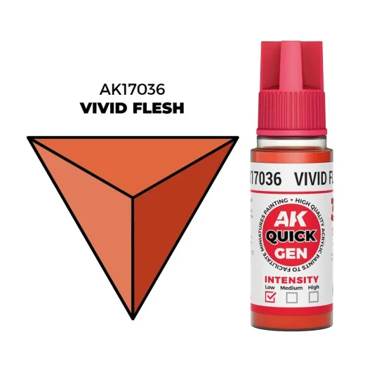 VIVID FLESH 18 ml - QUICK GEN - AK Interactive AK17036