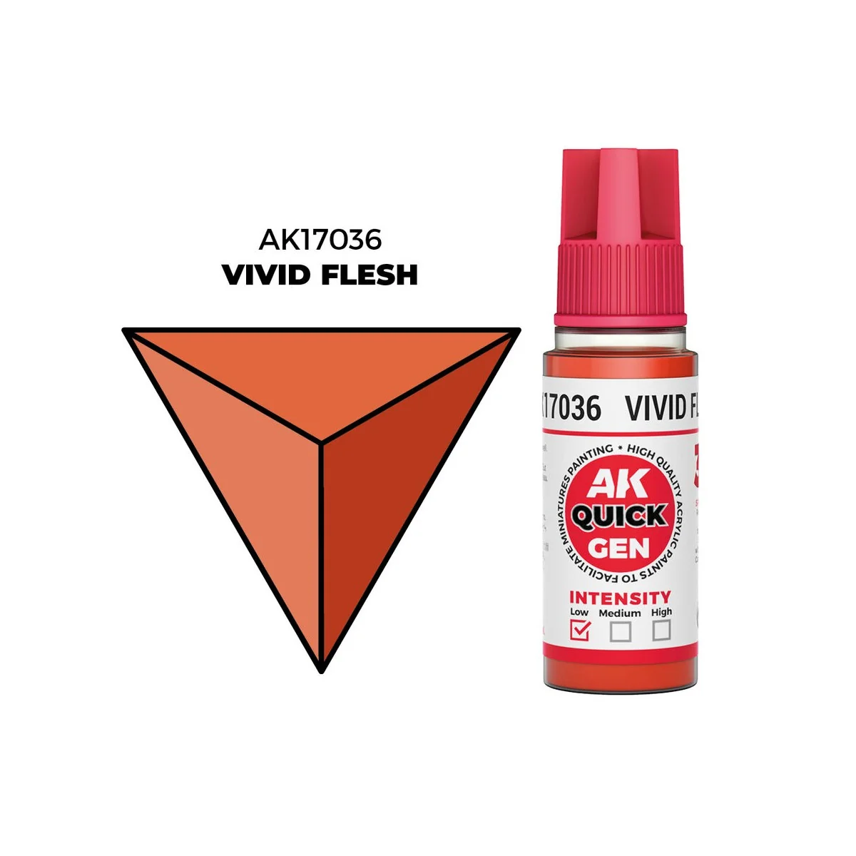 VIVID FLESH 18 ml - QUICK GEN - AK Interactive AK17036