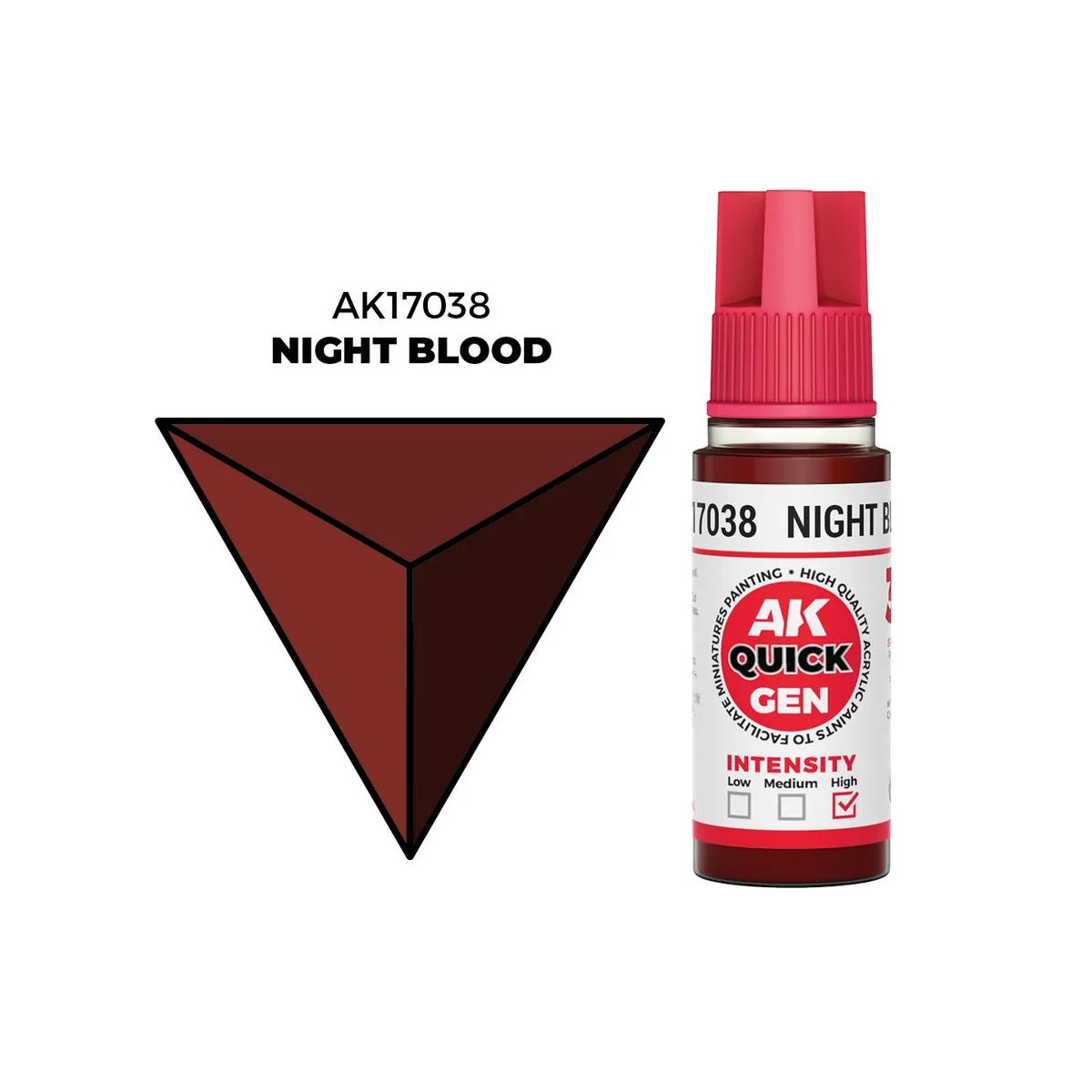 NIGHT BLOOD 18 ml - QUICK GEN - AK Interactive AK17038