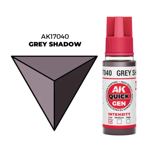 GREY SHADOW 18 ml - QUICK GEN - AK Interactive AK17040