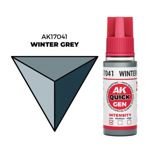 WINTER GREY 18 ml - QUICK GEN - AK Interactive AK17041