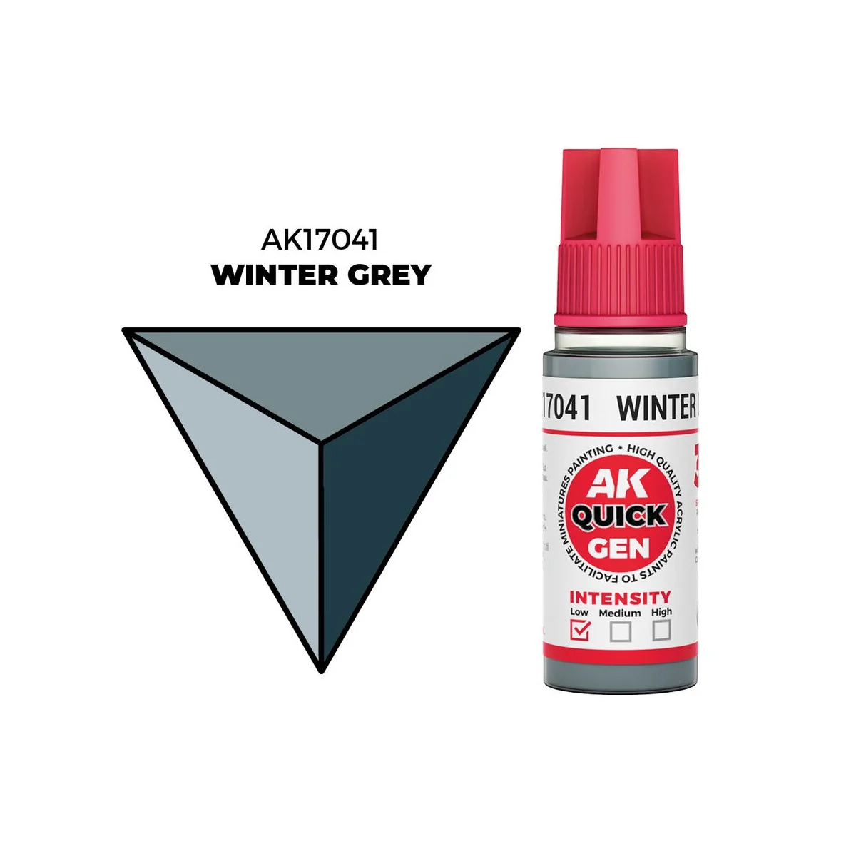 WINTER GREY 18 ml - QUICK GEN - AK Interactive AK17041
