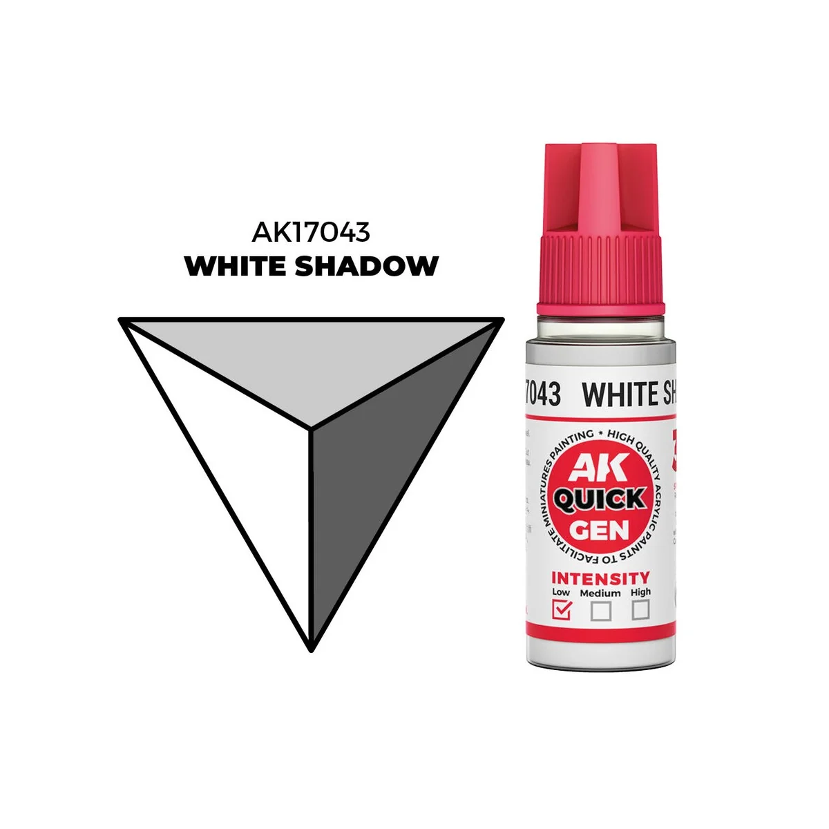 WHITE SHADOW 18 ml - QUICK GEN - AK Interactive AK17043
