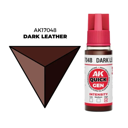 DARK LEATHER 18 ml - QUICK GEN - AK Interactive AK17048