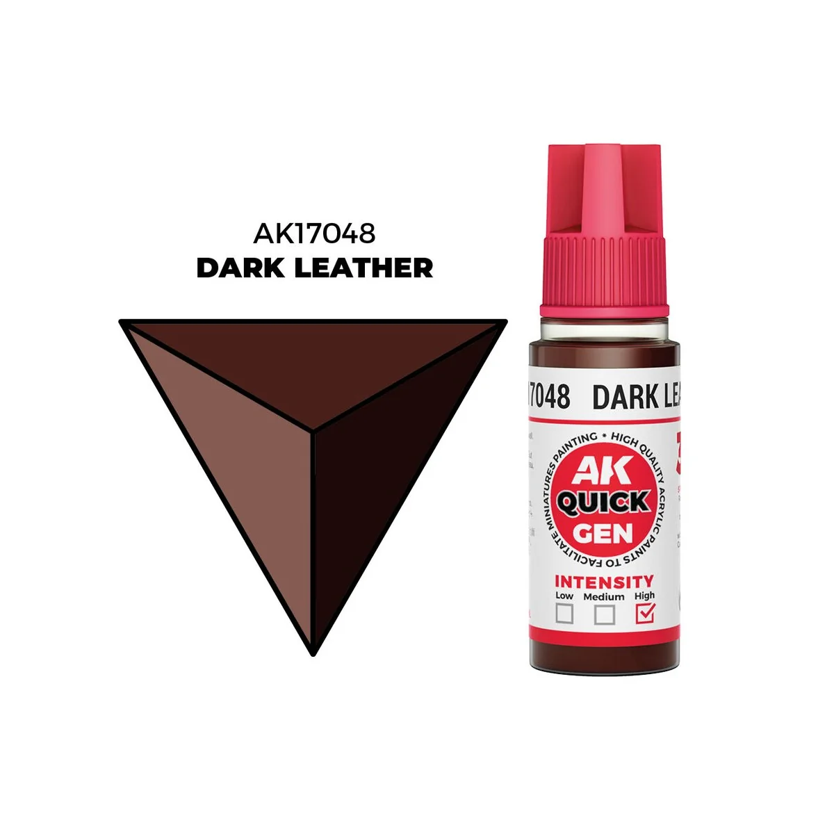 DARK LEATHER 18 ml - QUICK GEN - AK Interactive AK17048