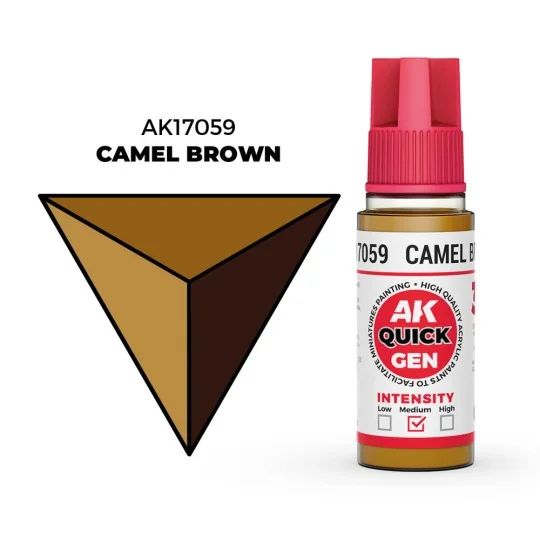 CAMEL BROWN 18 ml - QUICK GEN - AK Interactive AK17059