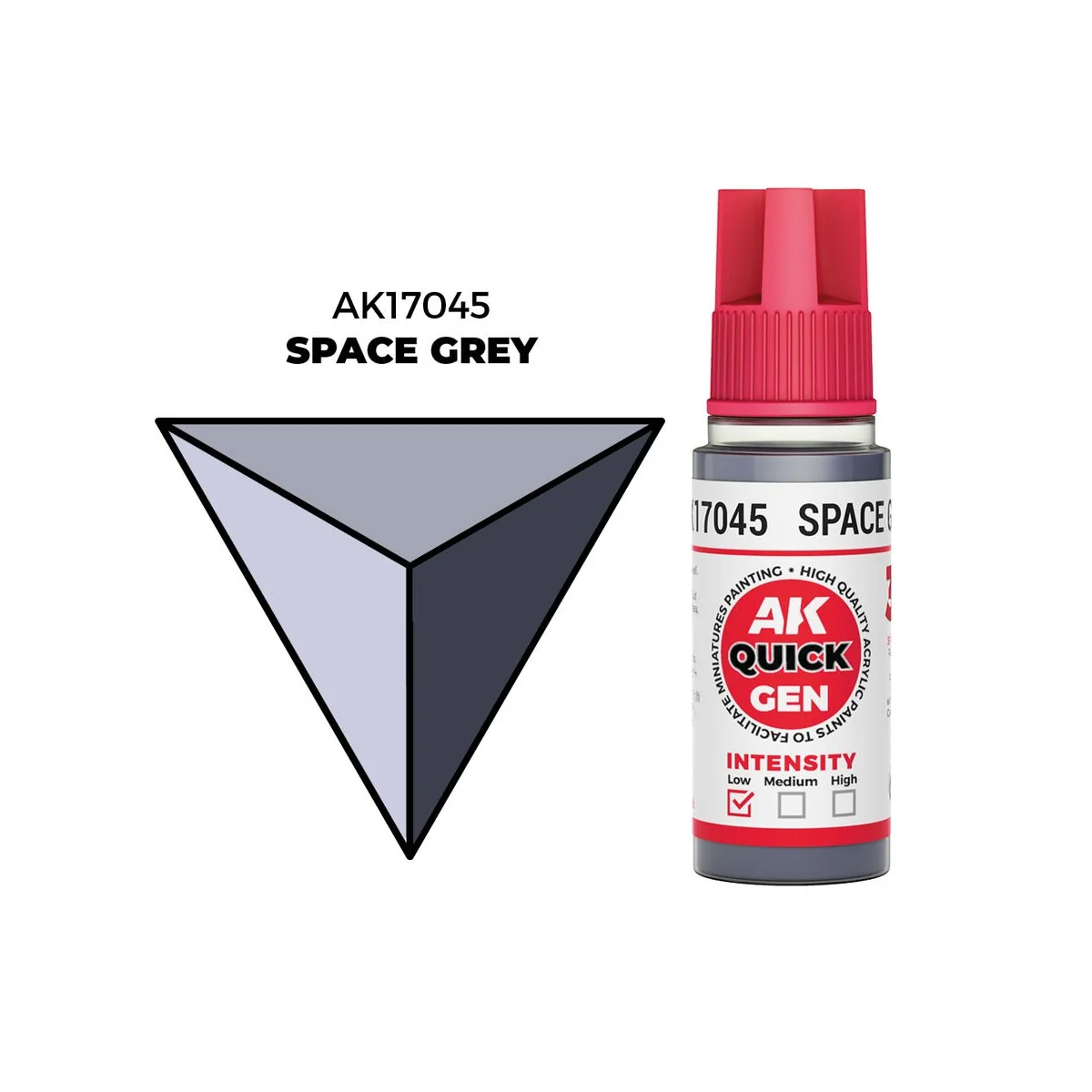 SPACE GREY 18 ml - QUICK GEN - AK Interactive AK17045