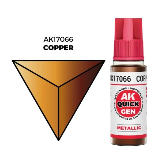 COPPER 18 ml - QUICK GEN - AK Interactive AK17066