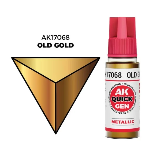 OLD GOLD 18 ml - QUICK GEN - AK Interactive AK17068