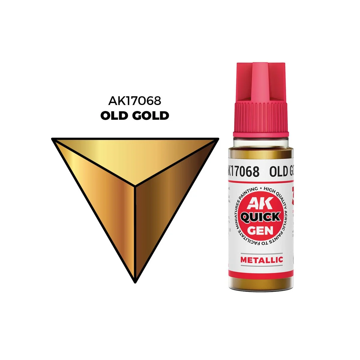 OLD GOLD 18 ml - QUICK GEN - AK Interactive AK17068