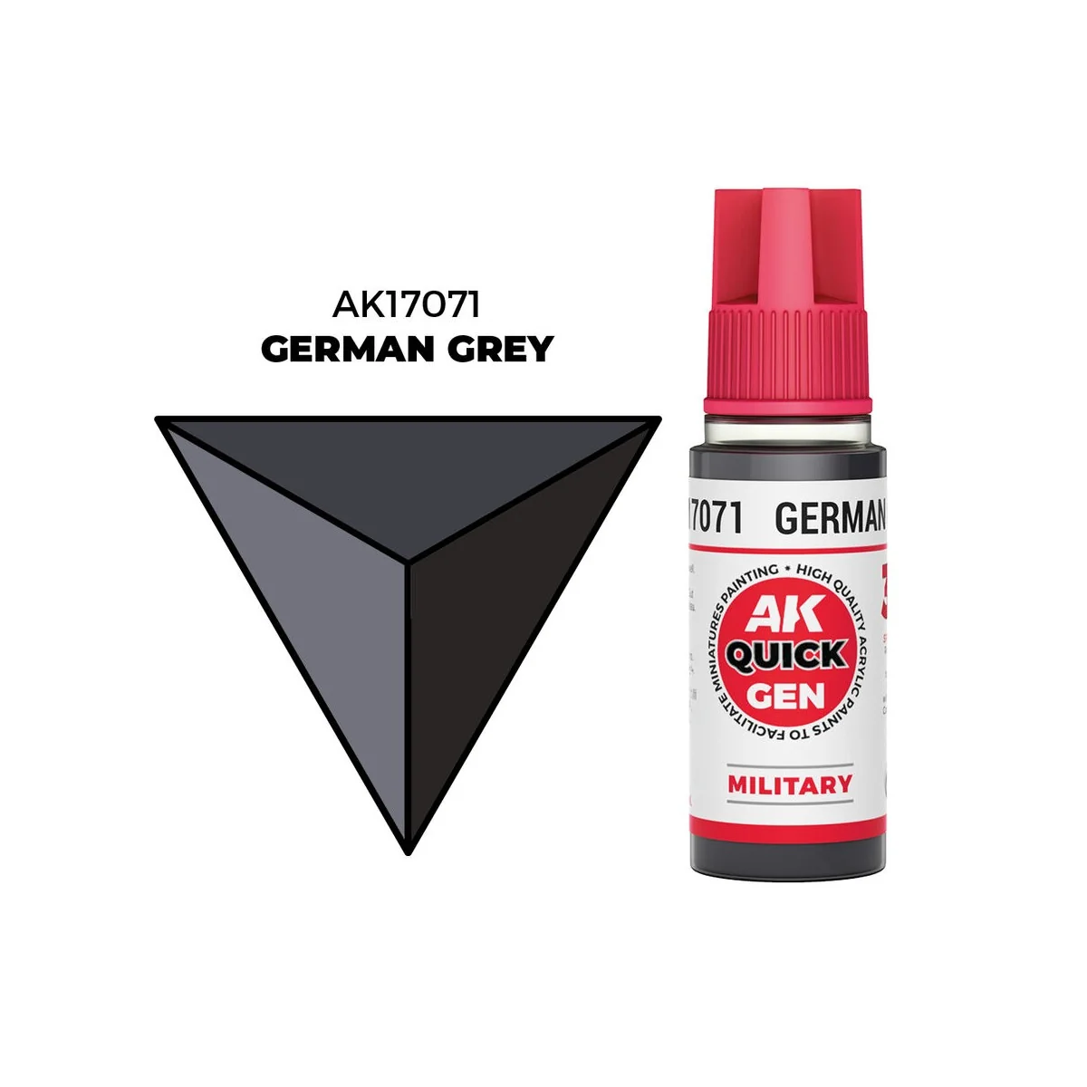 GERMAN GREY 18 ml - QUICK GEN - AK Interactive AK17071