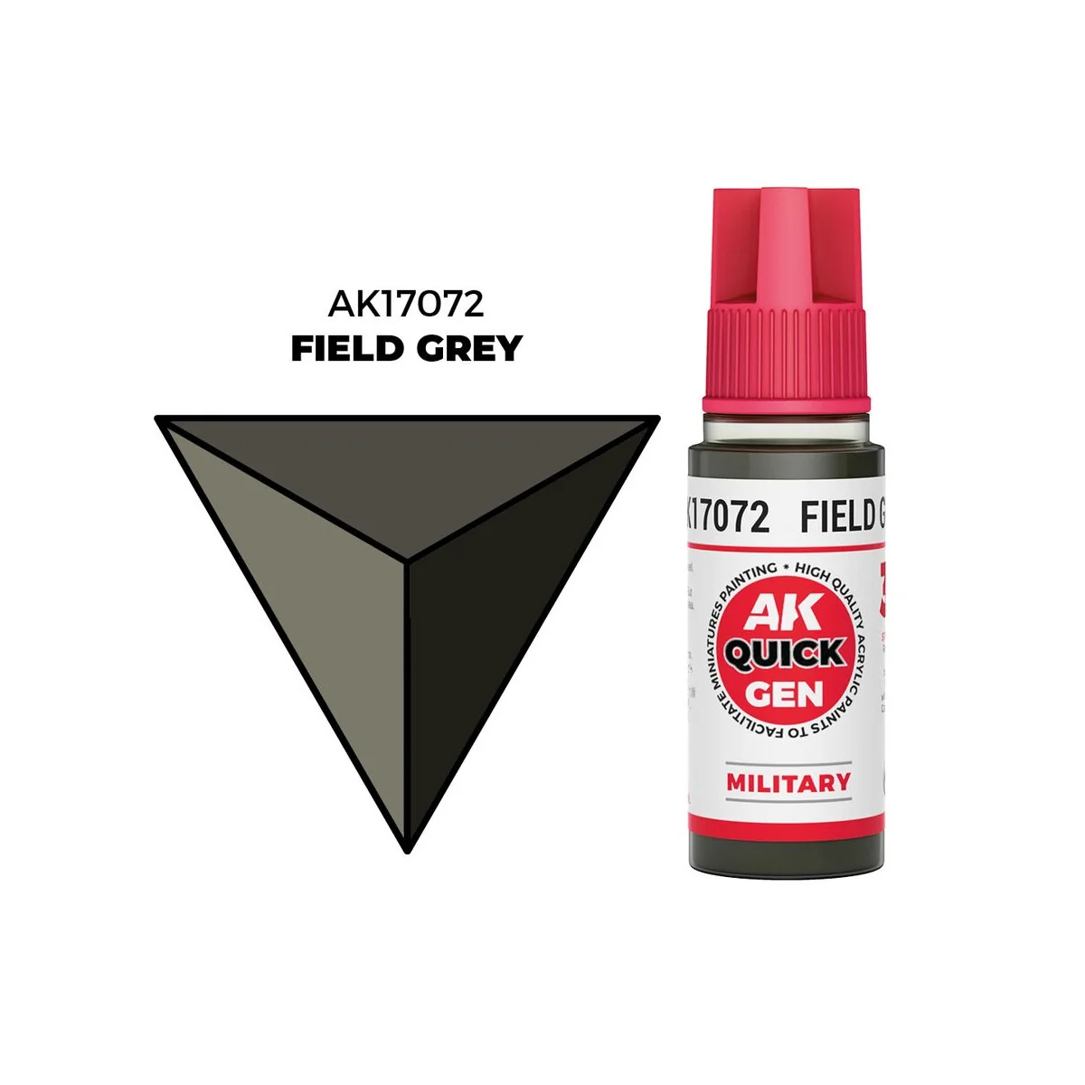FIELD GREY 18 ml - QUICK GEN - AK Interactive AK17072