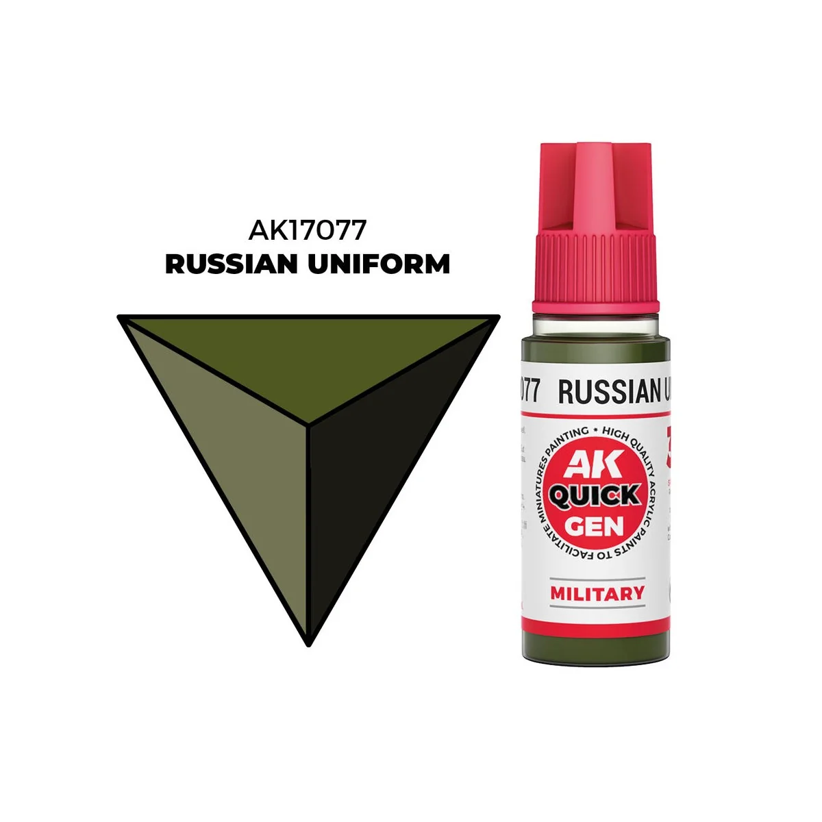 RUSSIAN UNIFORM 18 ml - QUICK GEN - AK Interactive AK17077