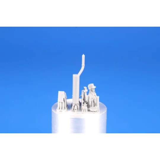 Marder IIIM Exterior Detail Set & Driver Half Figure for Tamiya, 1/...