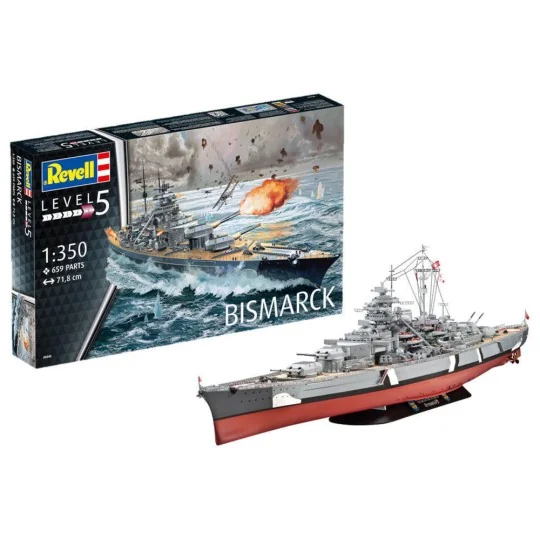 Bismarck, 1/350 - Revell 05040