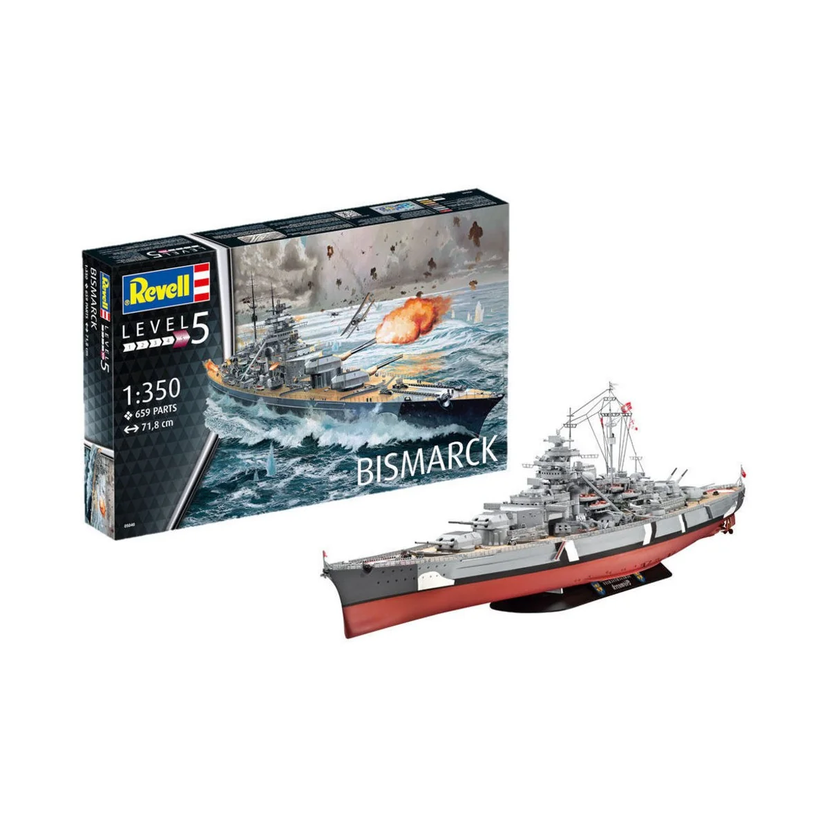 Bismarck, 1/350 - Revell 05040