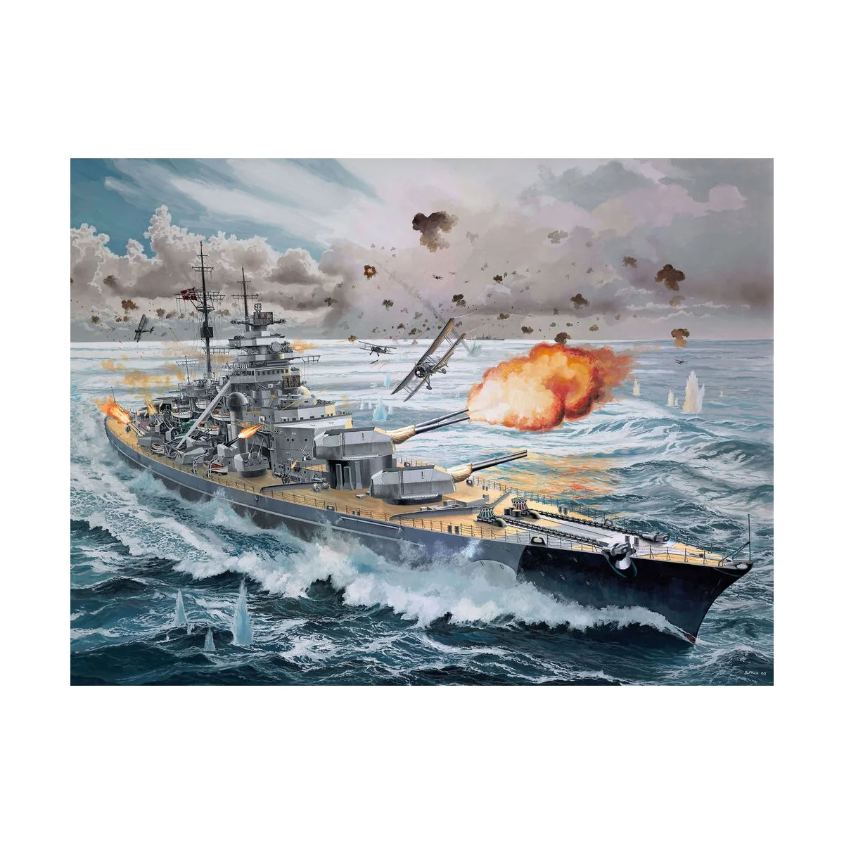 Bismarck, 1/350 - Revell 05040