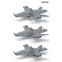 Boeing EA-18G Growler Electronic Attack Aircraft Yellow Jackets, 1/...