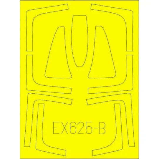 F-14D TFace for Tamiya, 1/48 - Eduard Accessories EX625