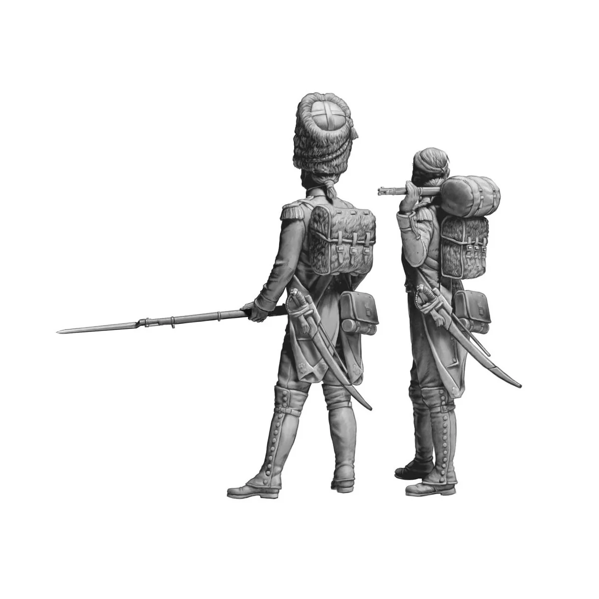 Napoleonic Wars Era. The Old Guard, 1/32 - Master Box Ltd. 32024