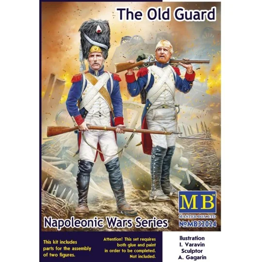 Napoleonic Wars Era. The Old Guard, 1/32 - Master Box Ltd. 32024