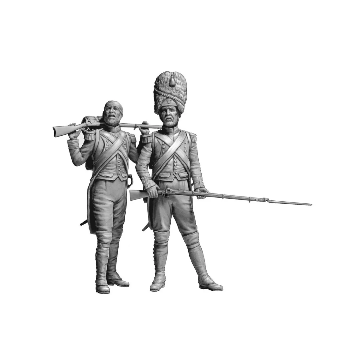 Napoleonic Wars Era. The Old Guard, 1/32 - Master Box Ltd. 32024